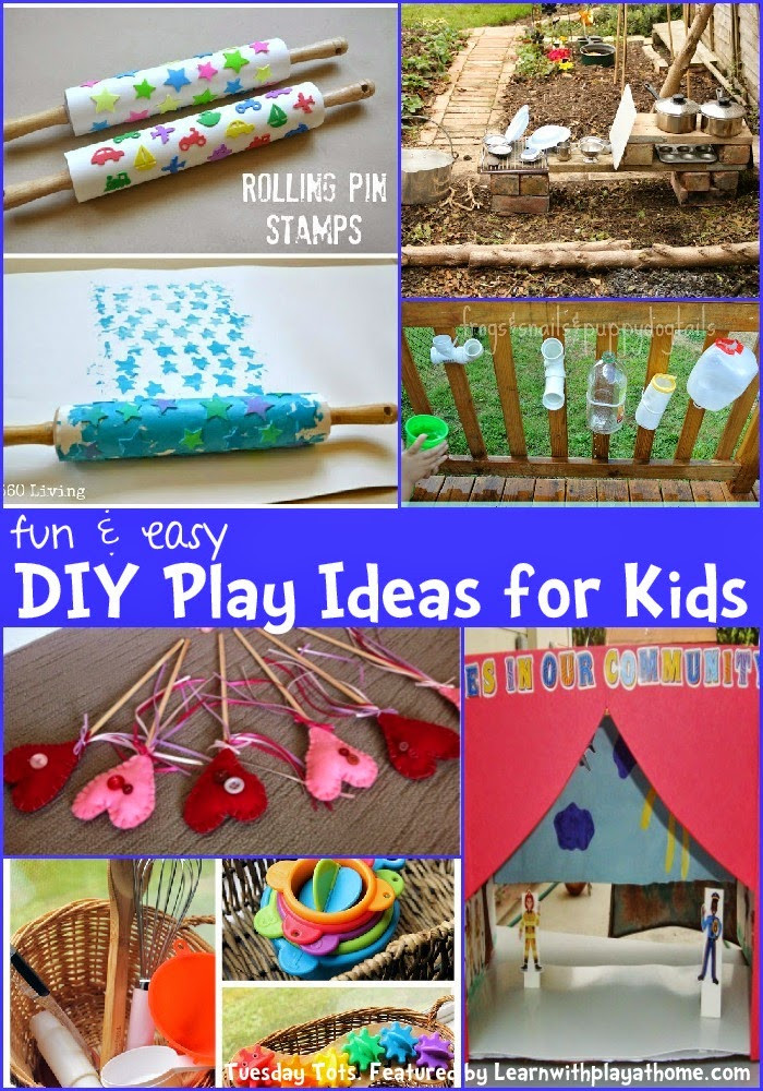 Best ideas about Easy DIYs For Kids
. Save or Pin Learn with Play at Home Fun and Easy DIY Play Ideas for Kids Now.