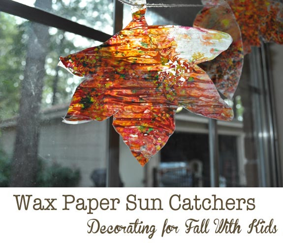 Best ideas about Easy Fall Crafts For Adults
. Save or Pin Wax Paper Sun Catchers for Kids Clumsy Crafter Now.