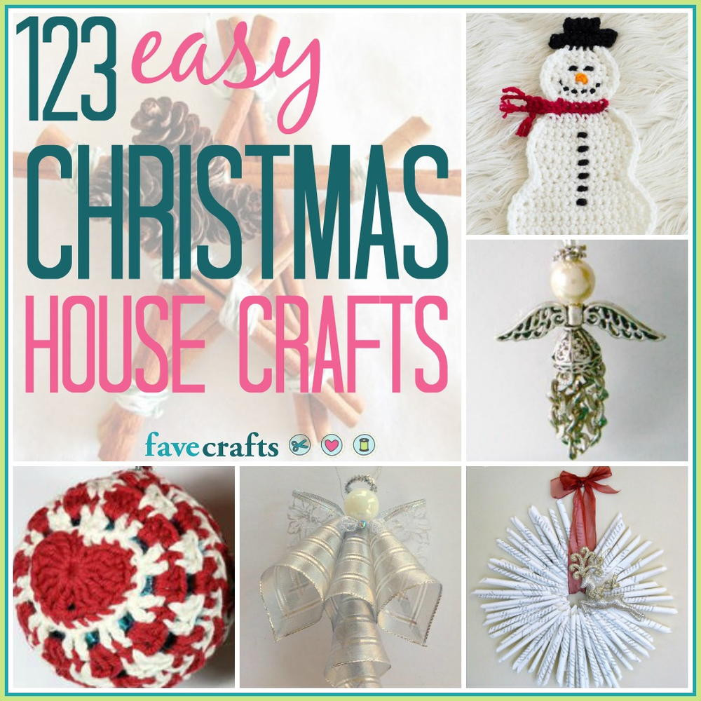 Best ideas about Easy Holiday Crafts For Adults
. Save or Pin 123 Easy Christmas House Crafts Now.