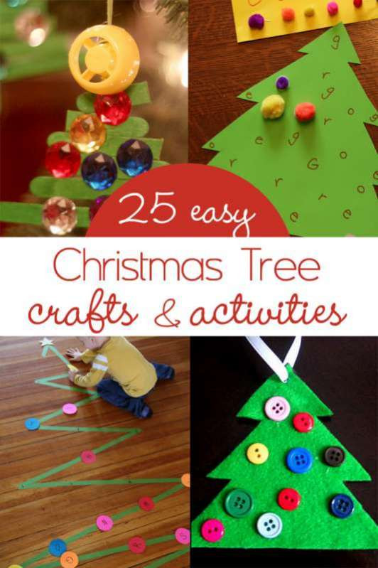 Best ideas about Easy Kids Activities
. Save or Pin Christmas Tree Crafts & Activities for Kids Now.