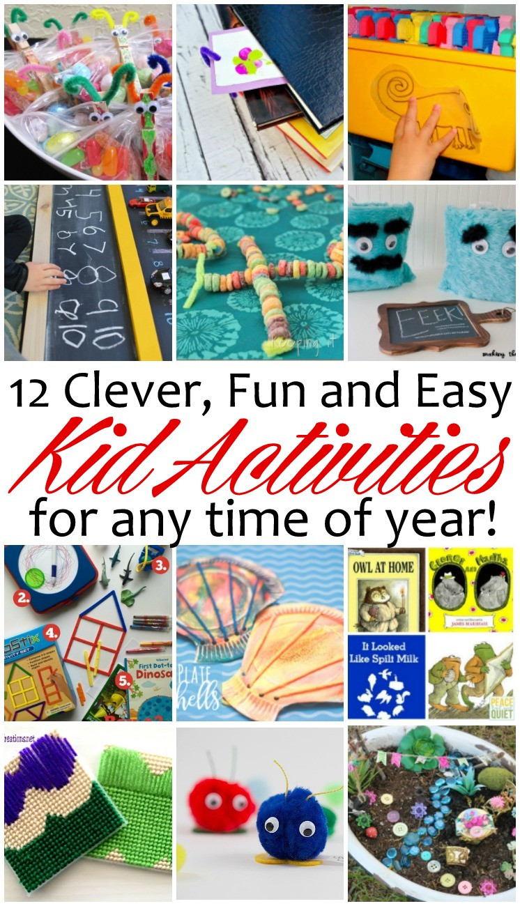 Best ideas about Easy Kids Activities
. Save or Pin 10 Fun and Easy Kid Activities and Block Party Rae Gun Now.