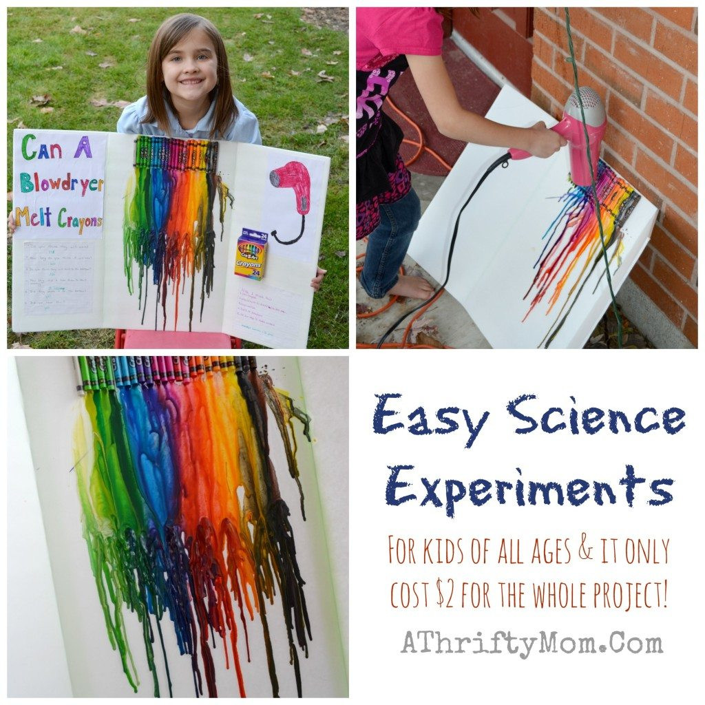 Best ideas about Easy Kids Project
. Save or Pin Fast And Easy Science Fair Experiments For Kids All Ages Now.