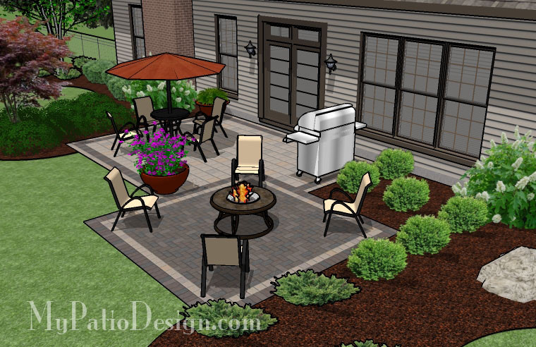 Best ideas about Easy Patio Ideas
. Save or Pin Simple 2 Paver Style Patio TinkerTurf Now.