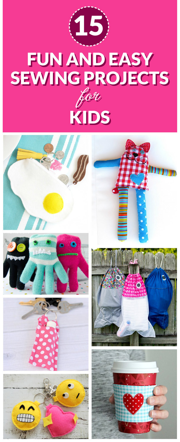 Best ideas about Easy Projects For Kids
. Save or Pin 15 Fun and Easy Sewing Projects for Kids Dabbles & Babbles Now.
