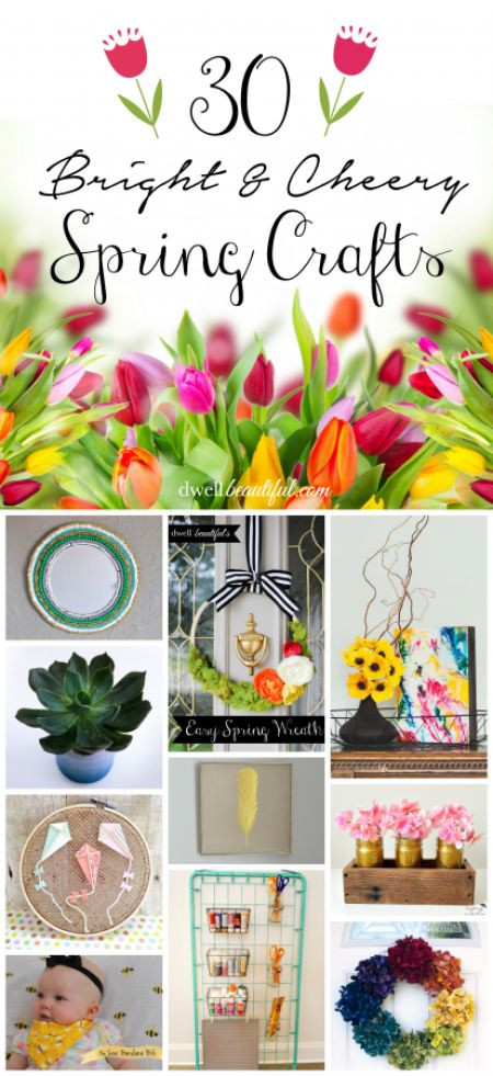 Best ideas about Easy Spring Crafts For Adults
. Save or Pin 30 Bright & Cheery Spring Crafts Now.