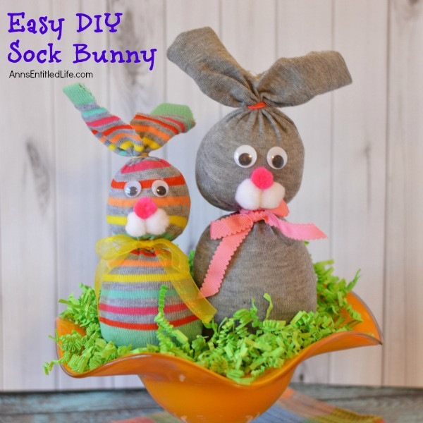 Best ideas about Easy Spring Crafts For Adults
. Save or Pin No Sew Sock Bunny Now.