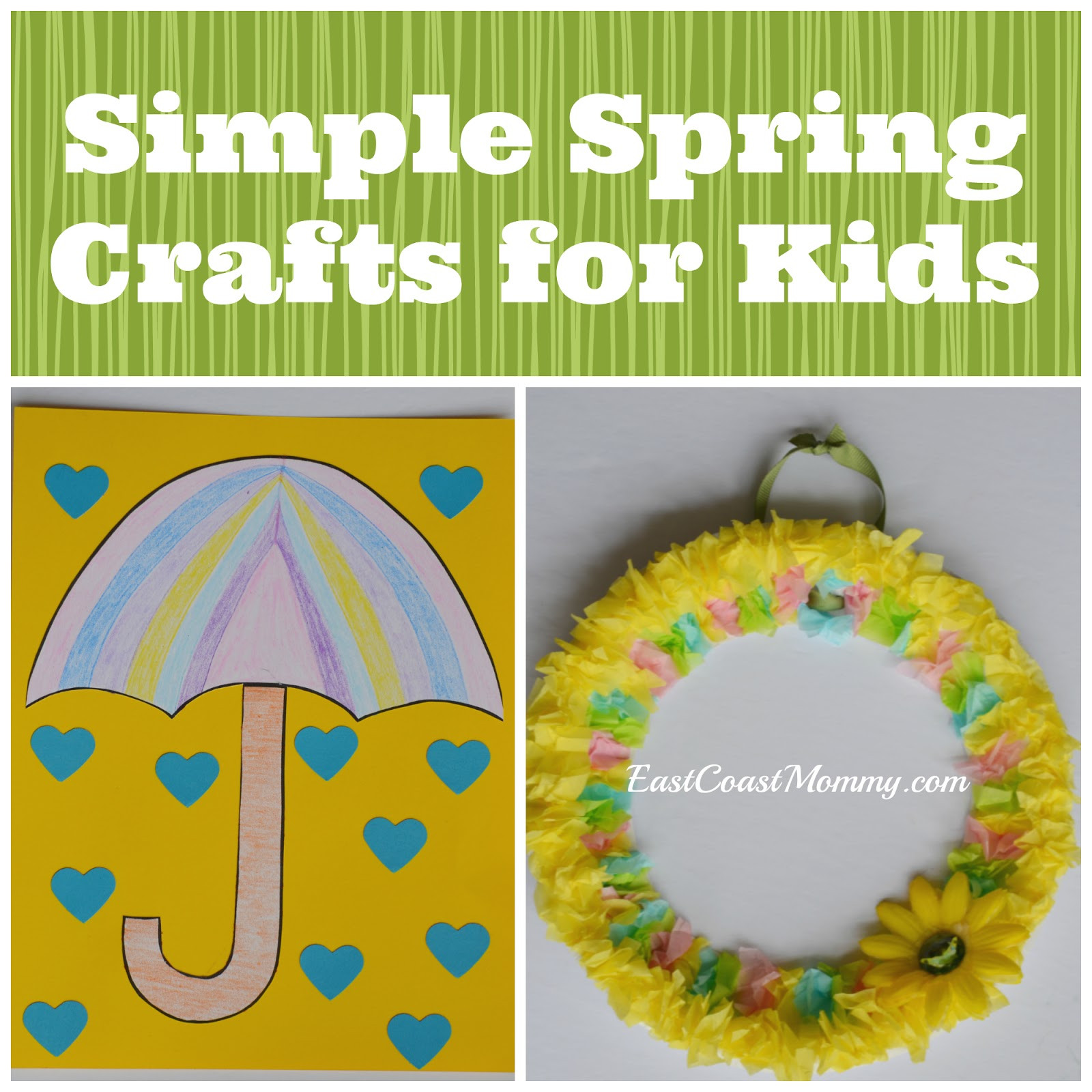 Best ideas about Easy Spring Crafts For Kids
. Save or Pin East Coast Mommy Simple Spring Crafts for Kids Now.