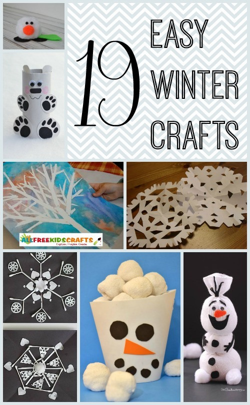 Best ideas about Easy Winter Crafts For Kids
. Save or Pin 19 Easy Winter Crafts for Kids Now.