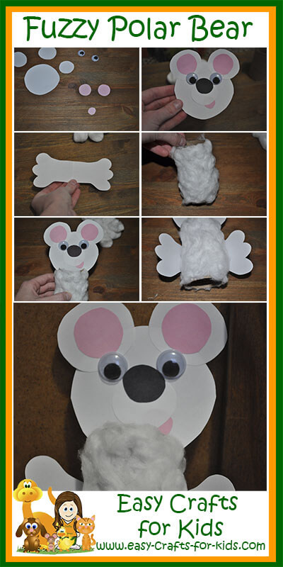 Best ideas about Easy Winter Crafts For Kids
. Save or Pin Easy Winter Crafts for Kids A fun and fuzzy polar bear Now.