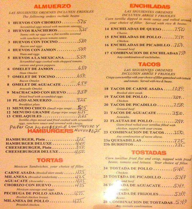 Best ideas about El Patio Menu
. Save or Pin Restaurante El Patio Menu Menu for Restaurante El Patio Now.