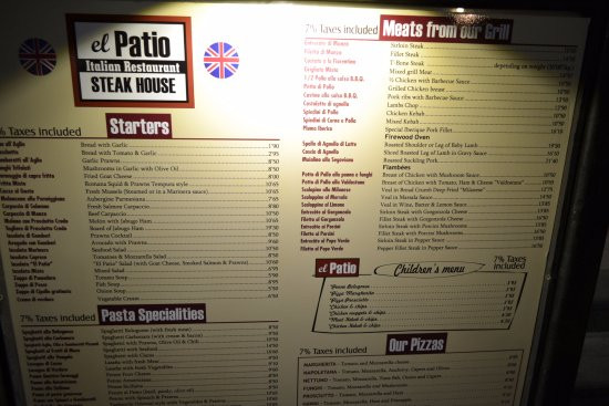 Best ideas about El Patio Menu
. Save or Pin Restaurante "El Patio" Picture of Restaurante El Patio Now.