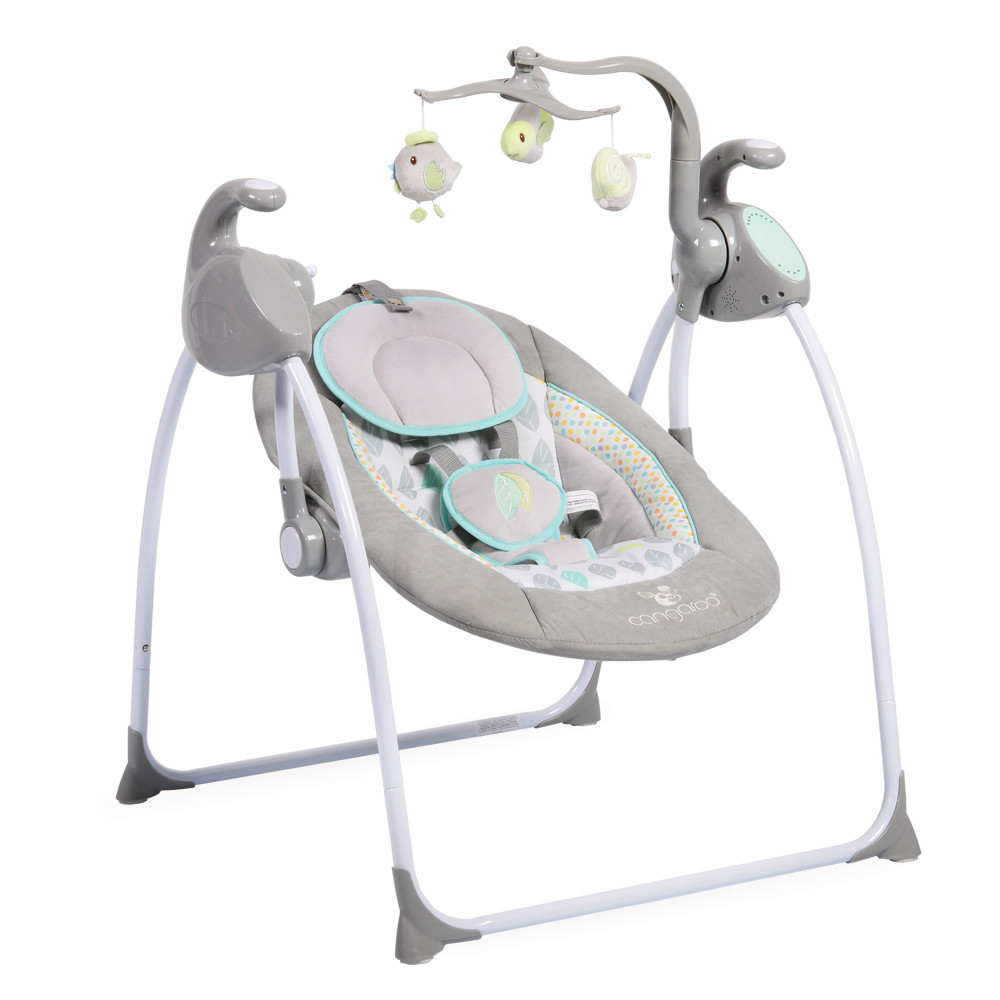 Best ideas about Electric Baby Swing
. Save or Pin Electric Baby bouncer & swing Cangaroo Sweet Star Grey Now.