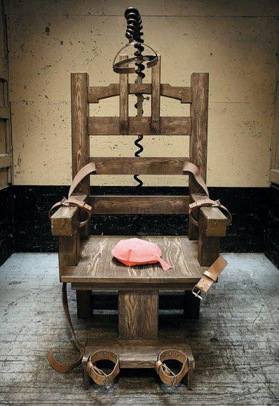 Best ideas about Electric Chair Execution
. Save or Pin Electric Chair Now.