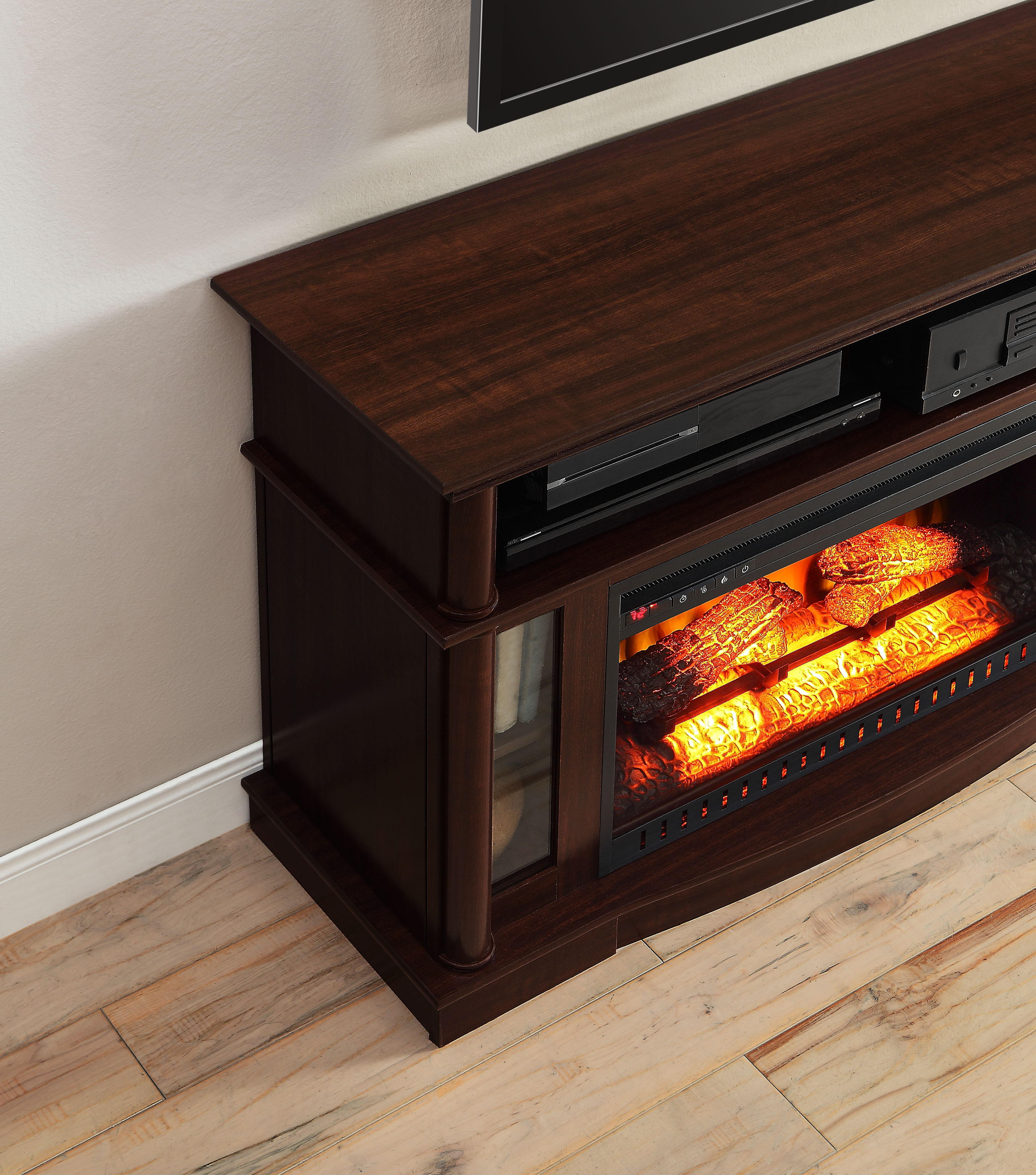 Best ideas about Electric Fireplace Heater Tv Stands
. Save or Pin Electric Fireplace TV Stand Media Console Heater Now.