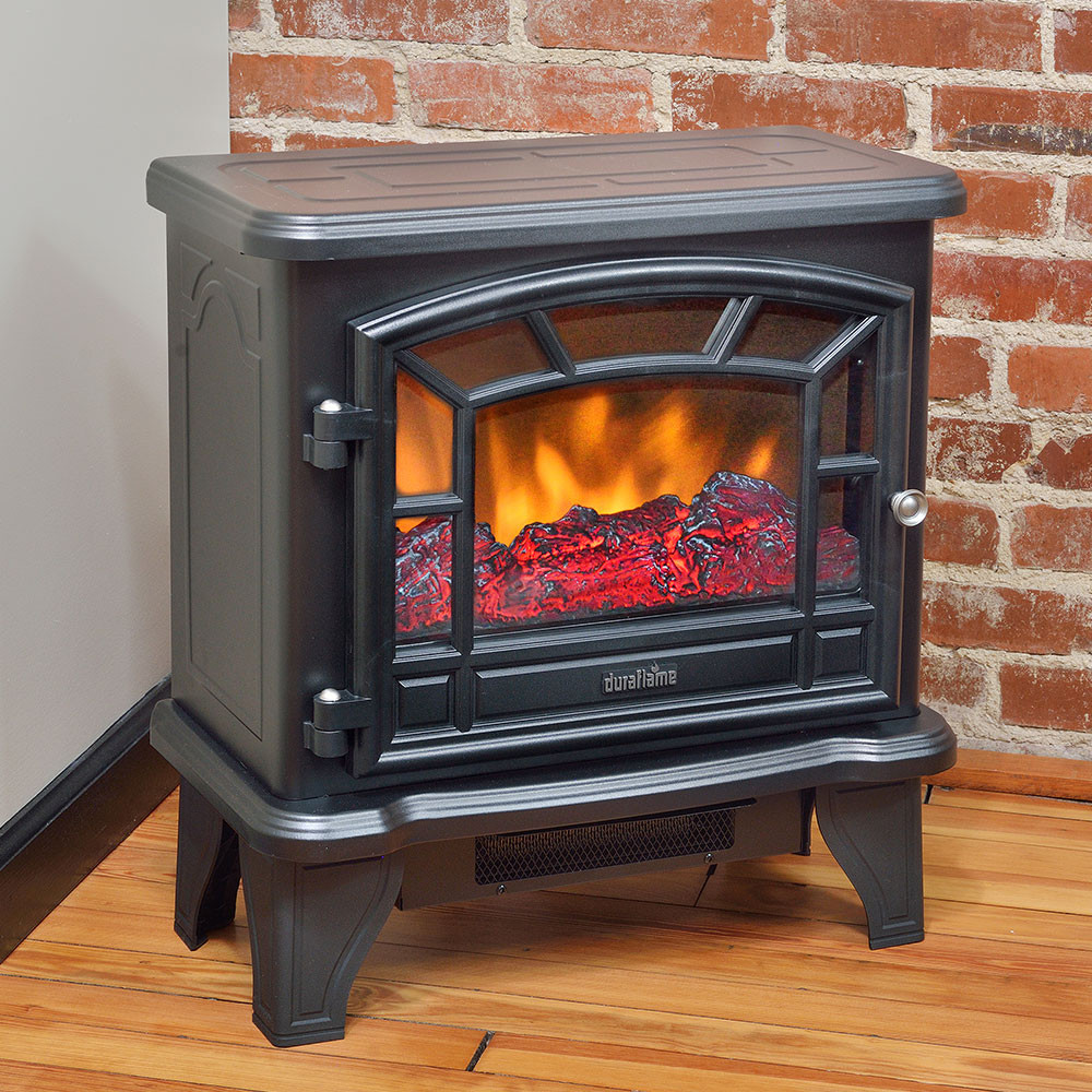 Best ideas about Electric Fireplace Heaters
. Save or Pin Duraflame 550 Black Electric Fireplace Stove DFS 550 21 Now.