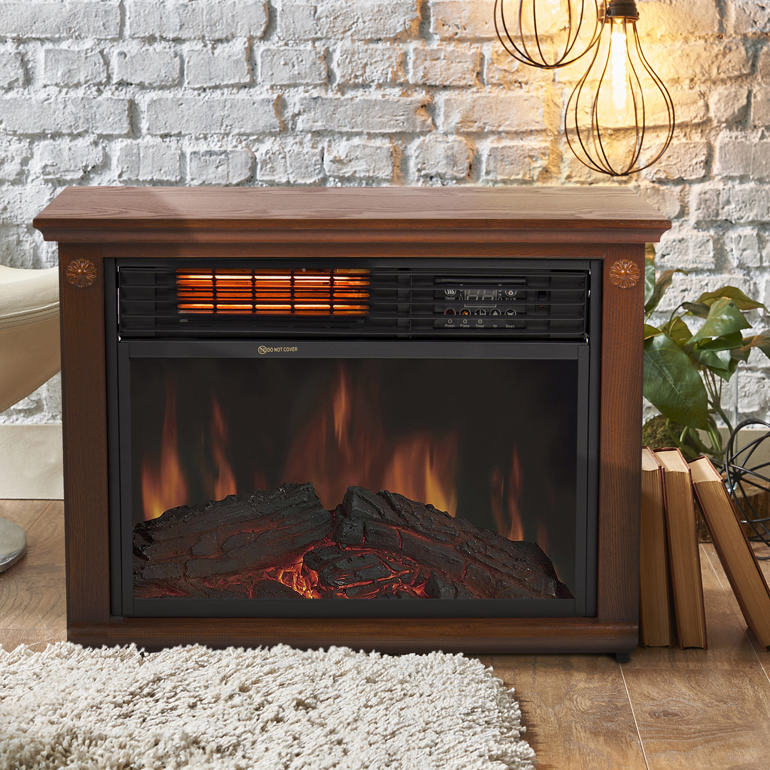 Best ideas about Electric Fireplace Heaters
. Save or Pin Room Infrared Quartz Electric Fireplace Heater Honey Now.