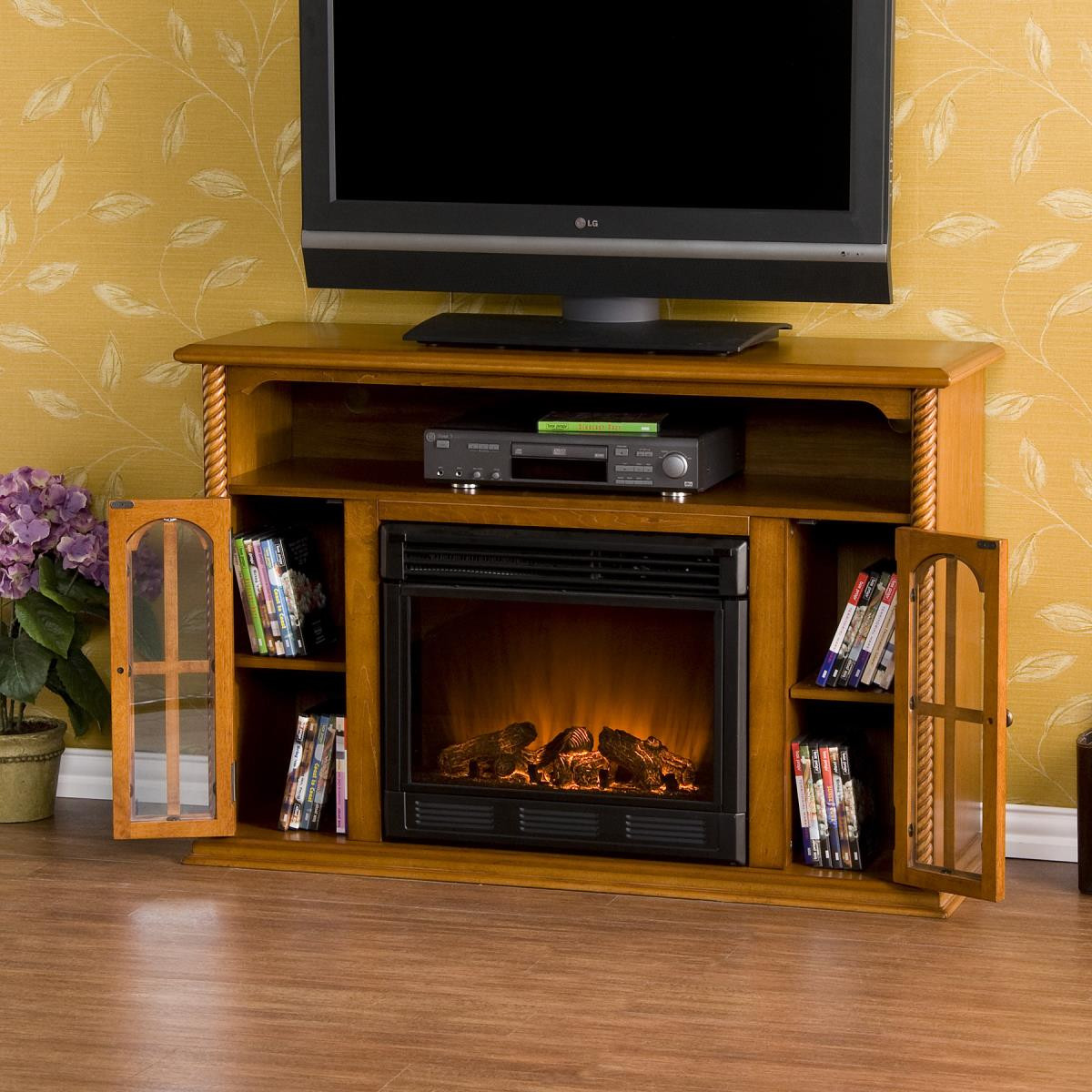 Best ideas about Electric Fireplace Media Center
. Save or Pin FA9341E Southern Enterprises Tillman Electric Fireplace Now.