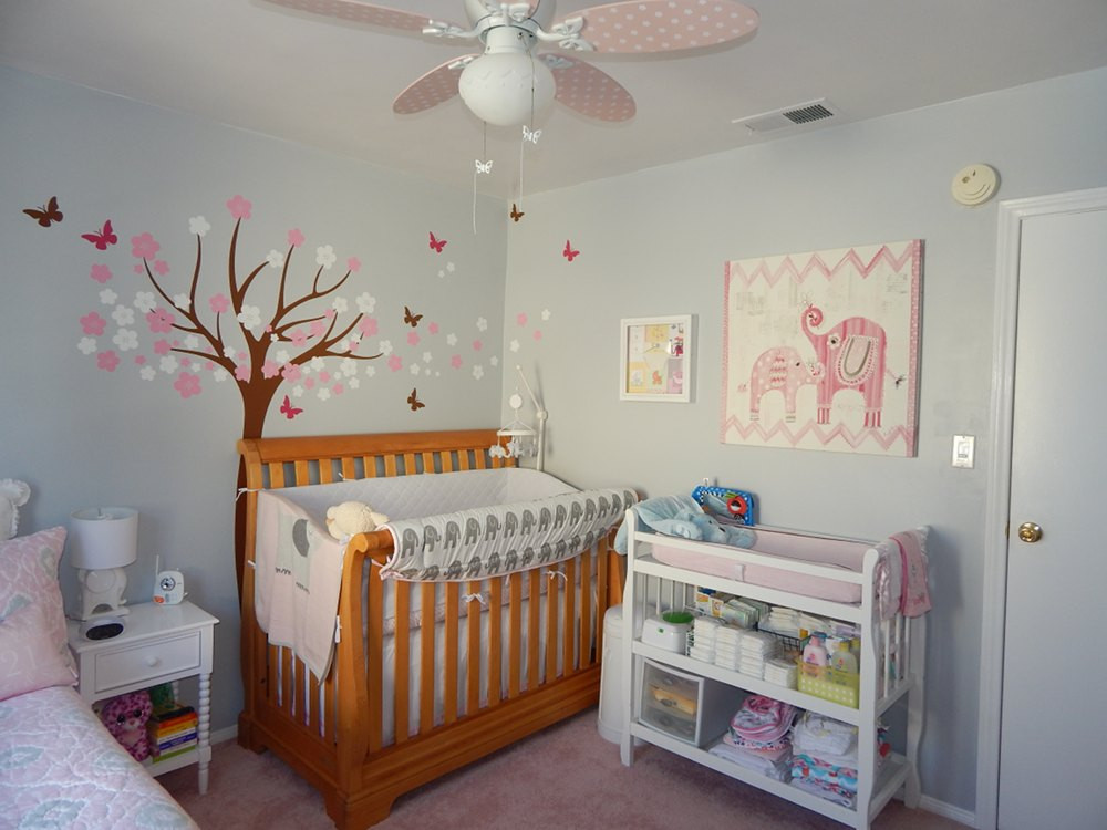 Best ideas about Elephant Themed Baby Room
. Save or Pin Scarlett s Gray and Pink Nursery Project Nursery Now.