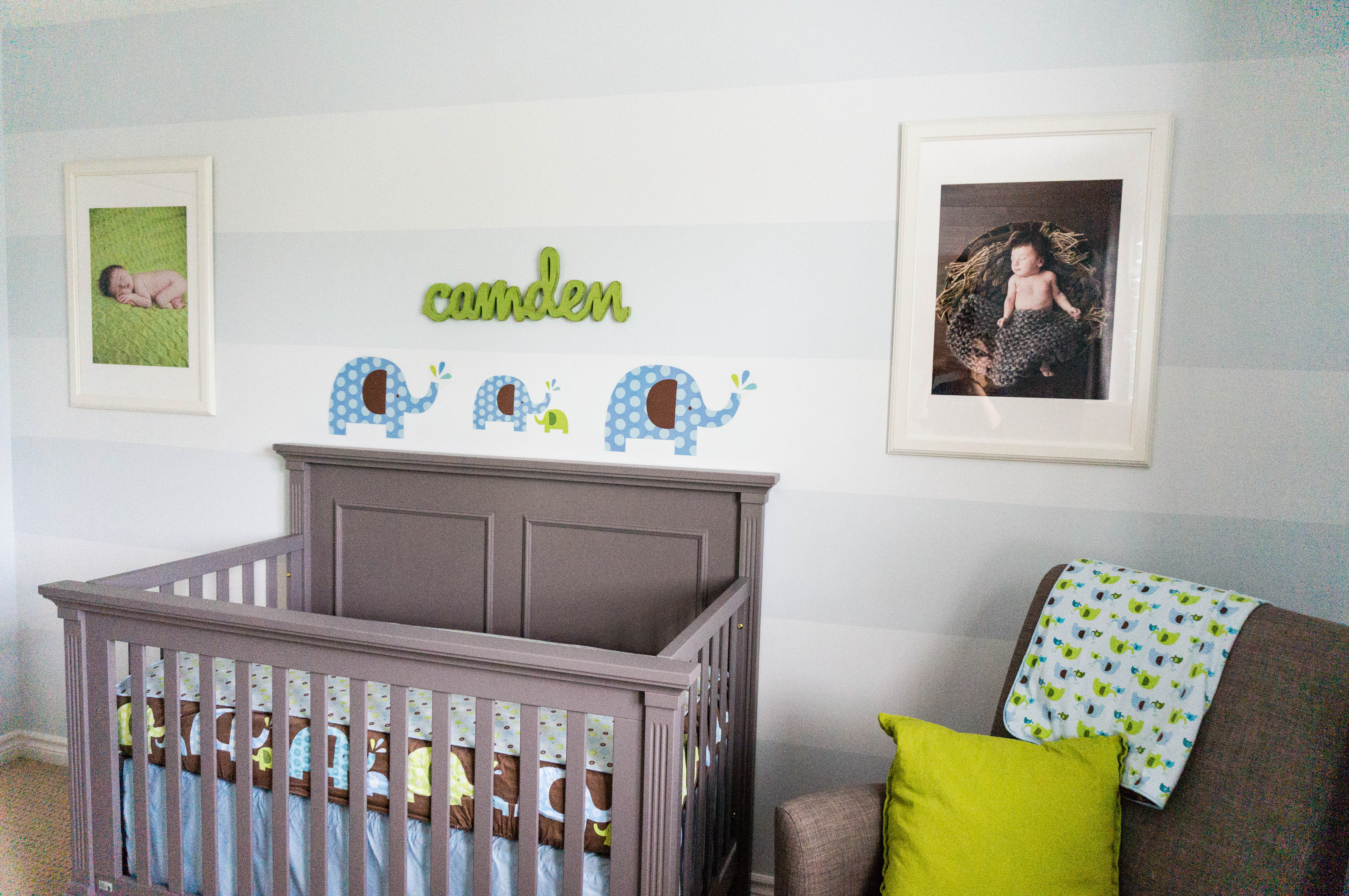 Best ideas about Elephant Themed Baby Room
. Save or Pin Green Blue & Gray Elephant Themed Nursery Project Nursery Now.