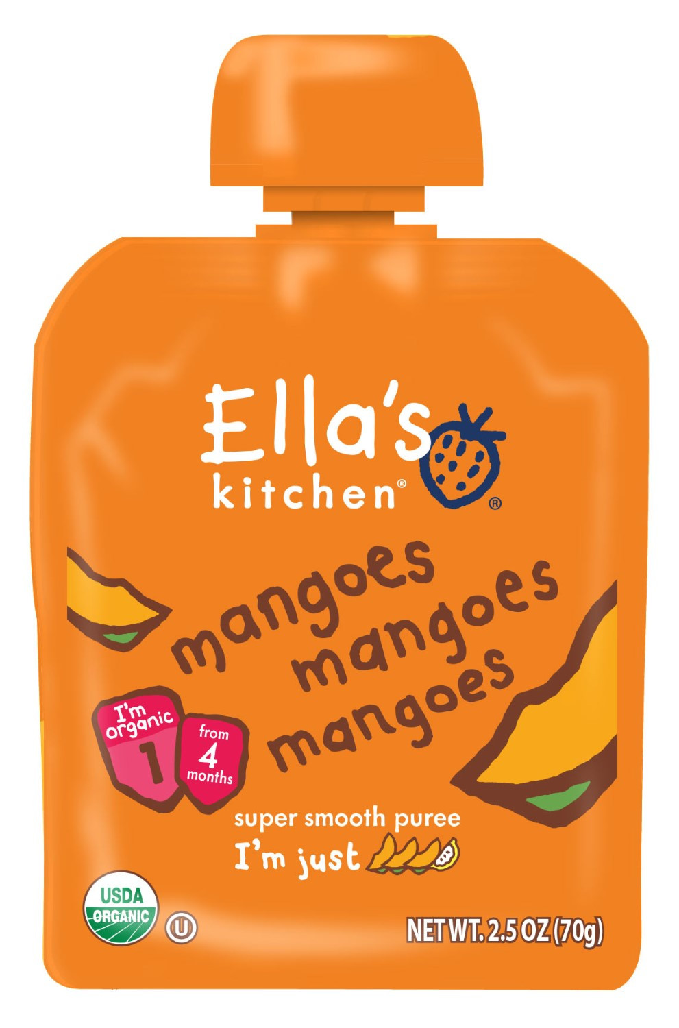 Best ideas about Elles Kitchen Baby Food
. Save or Pin Ella s Kitchen Organic Baby Food Stage 1 Mangoes Mangoes Now.