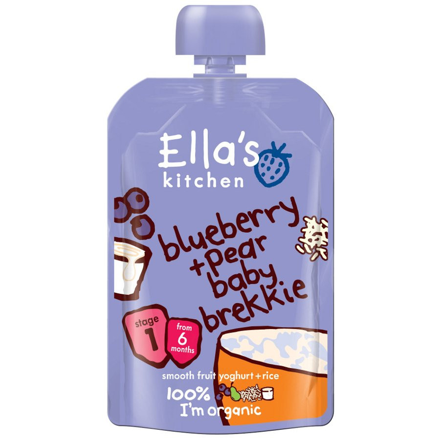 Best ideas about Elles Kitchen Baby Food
. Save or Pin Ella s Kitchen Baby Brekkie Blueberry & Pear 100g Ella Now.