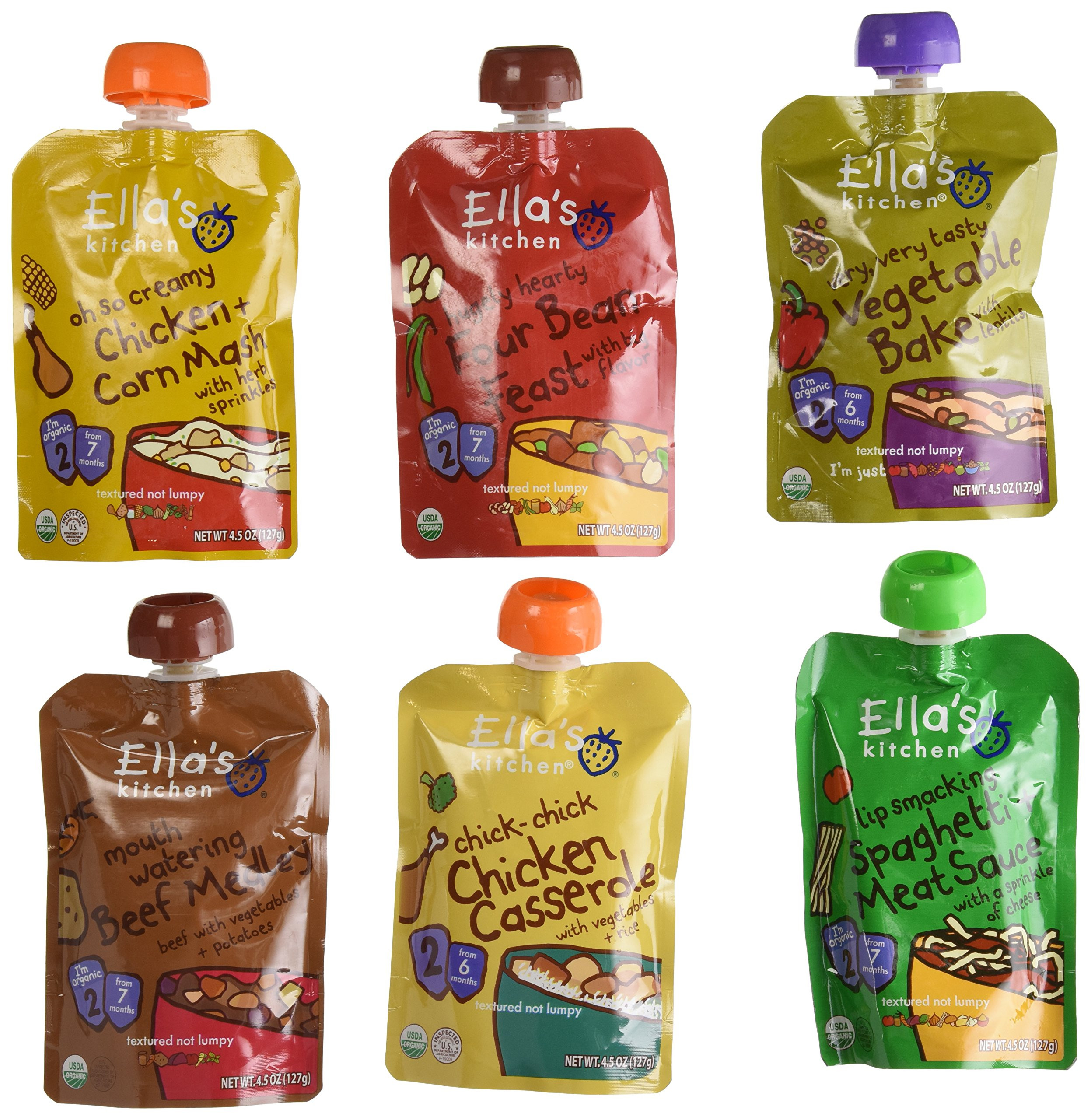 Best ideas about Elles Kitchen Baby Food
. Save or Pin Ella s Kitchen Organic Stage 2 Baby Food 8 flavor Variety Now.