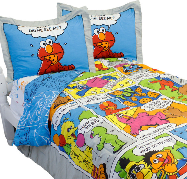 Best ideas about Elmo Bedroom Sets
. Save or Pin Sesame Street Full Bedding Set Elmo ic Strip Bedding Now.