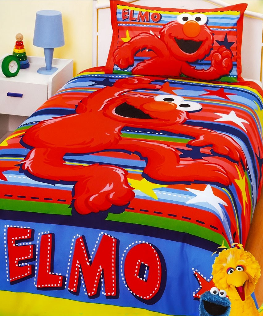 Best ideas about Elmo Bedroom Sets
. Save or Pin Elmo Stars Quilt Cover Set Sesame Street Bedding Kids Now.