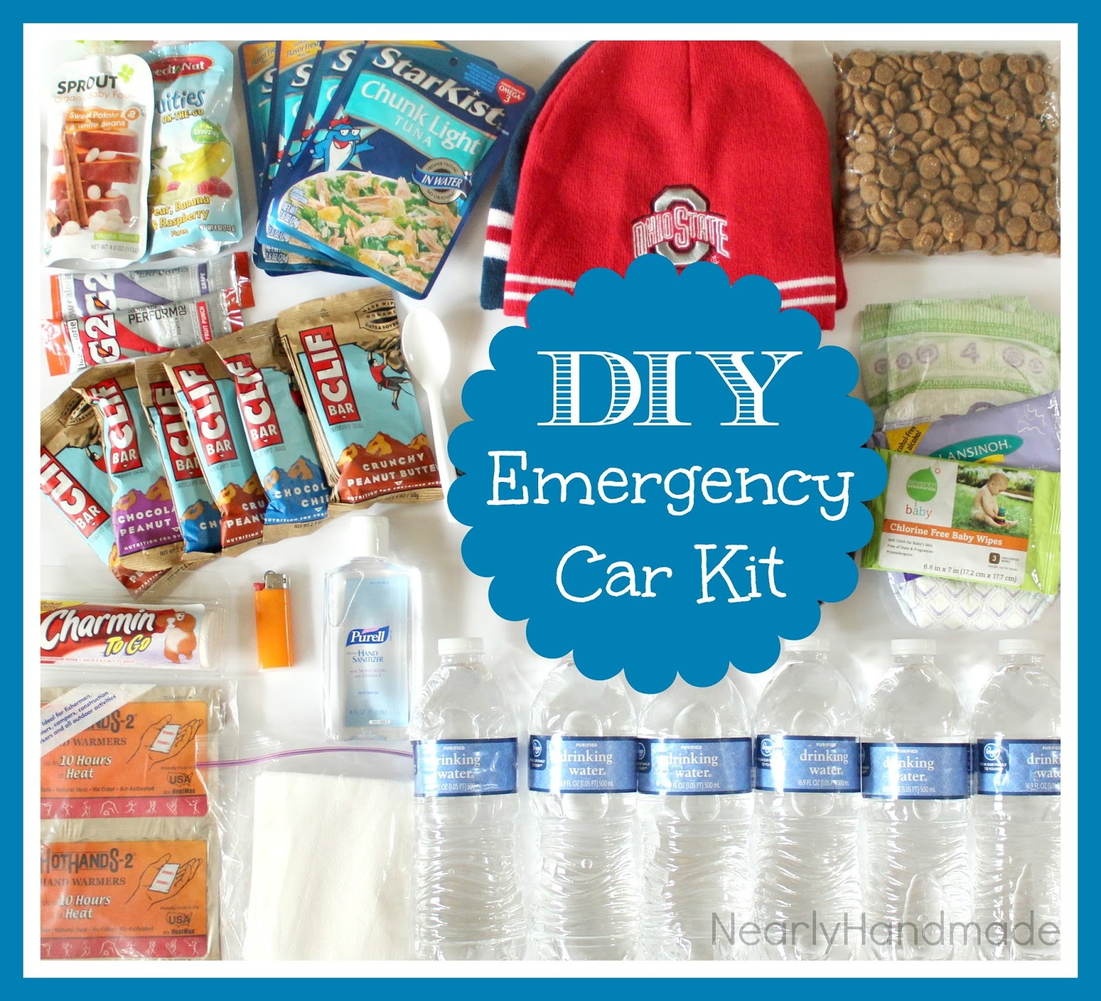 Best ideas about Emergency Car Kit DIY
. Save or Pin Nearly Handmade DIY Emergency Car Kit Now.