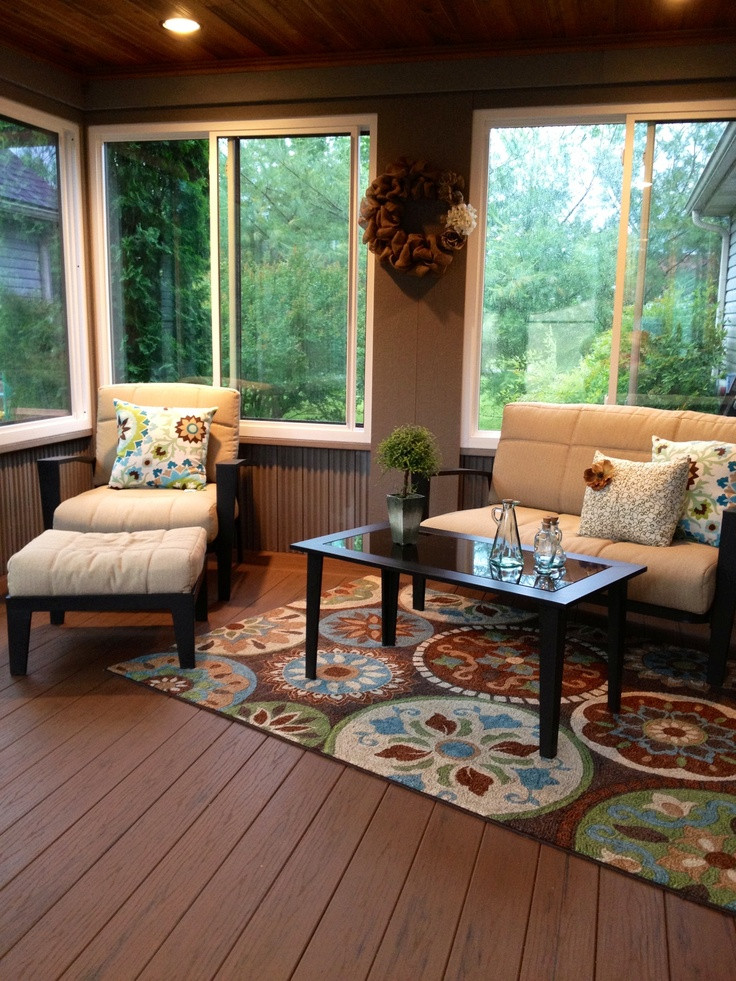 Best ideas about Enclosed Patio Ideas
. Save or Pin Best 25 Enclosed porch decorating ideas on Pinterest Now.