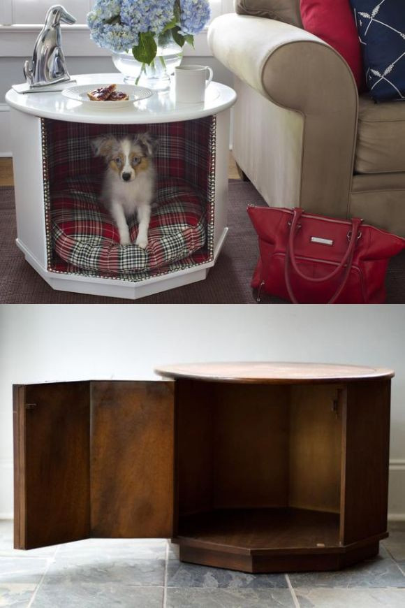 Best ideas about End Table Dog Bed DIY
. Save or Pin DIY End Table with Dog Bed Now.