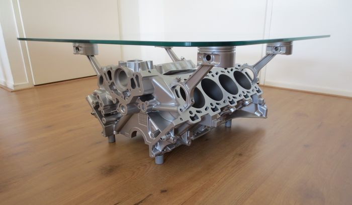 Best ideas about Engine Block Coffee Table
. Save or Pin Jaguar V8 Engine Block Coffee table 80 x 80 x 35 cm Now.