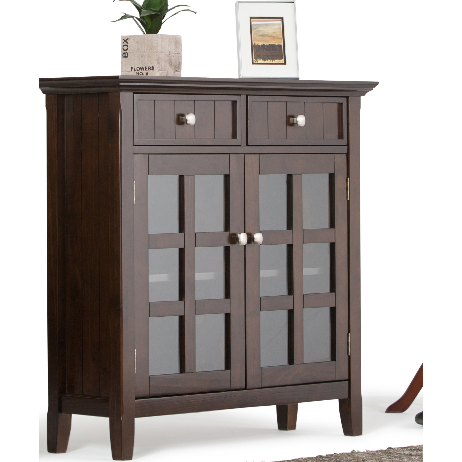 Best ideas about Entryway Storage Cabinet
. Save or Pin Simpli Home Acadian 2 Drawer Entryway Storage Cabinet Now.