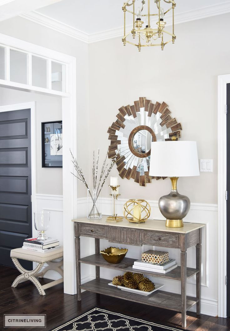 Best ideas about Entryway Table Decor
. Save or Pin Best 25 Console table decor ideas on Pinterest Now.