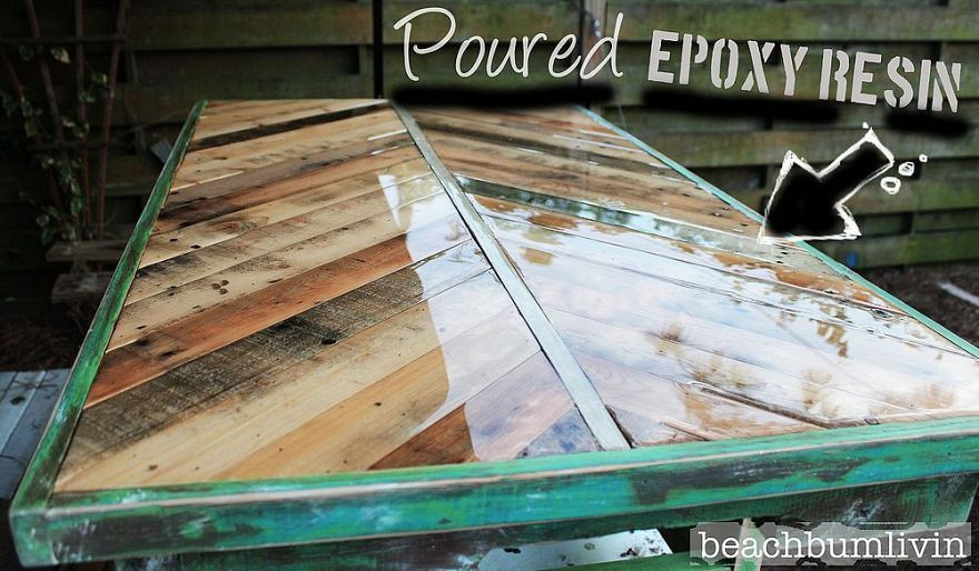 Best ideas about Epoxy Resin Table DIY
. Save or Pin Pallet Wood Coffee Table Now.