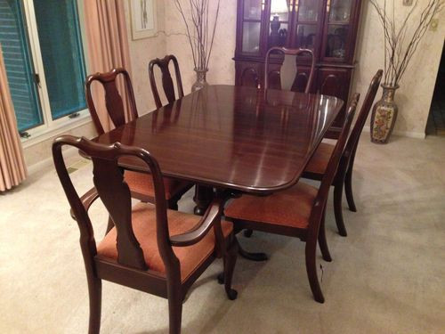 Best ideas about Ethan Allen Dining Room Sets
. Save or Pin Ethan Allen Dining Room Set with China Hutch Now.