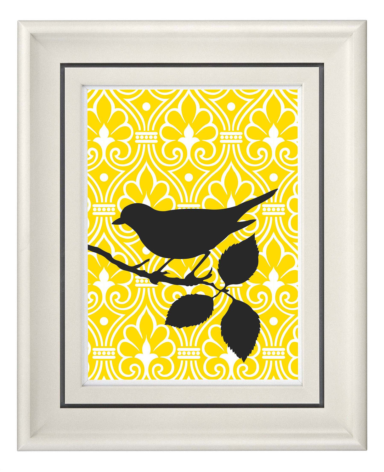 Best ideas about Etsy Wall Art
. Save or Pin Modern Vintage Yellow Bird Wall Art Home Decor Unframed Now.