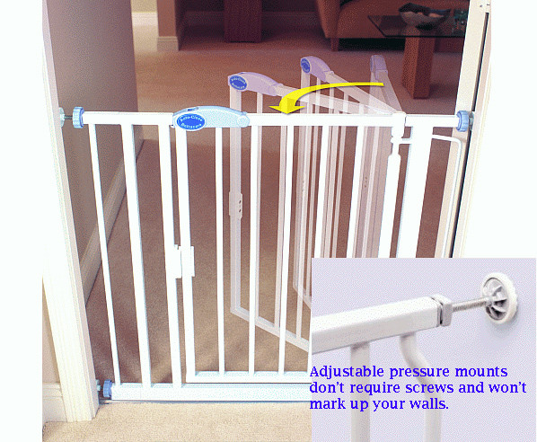 Best ideas about Expandable Baby Gate
. Save or Pin Auto Close and Expandable Baby Pet Gate Now.