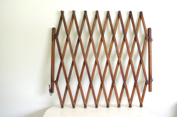 Best ideas about Expandable Baby Gate
. Save or Pin vintage wood gate vintage photo from Simple Treasury Now.