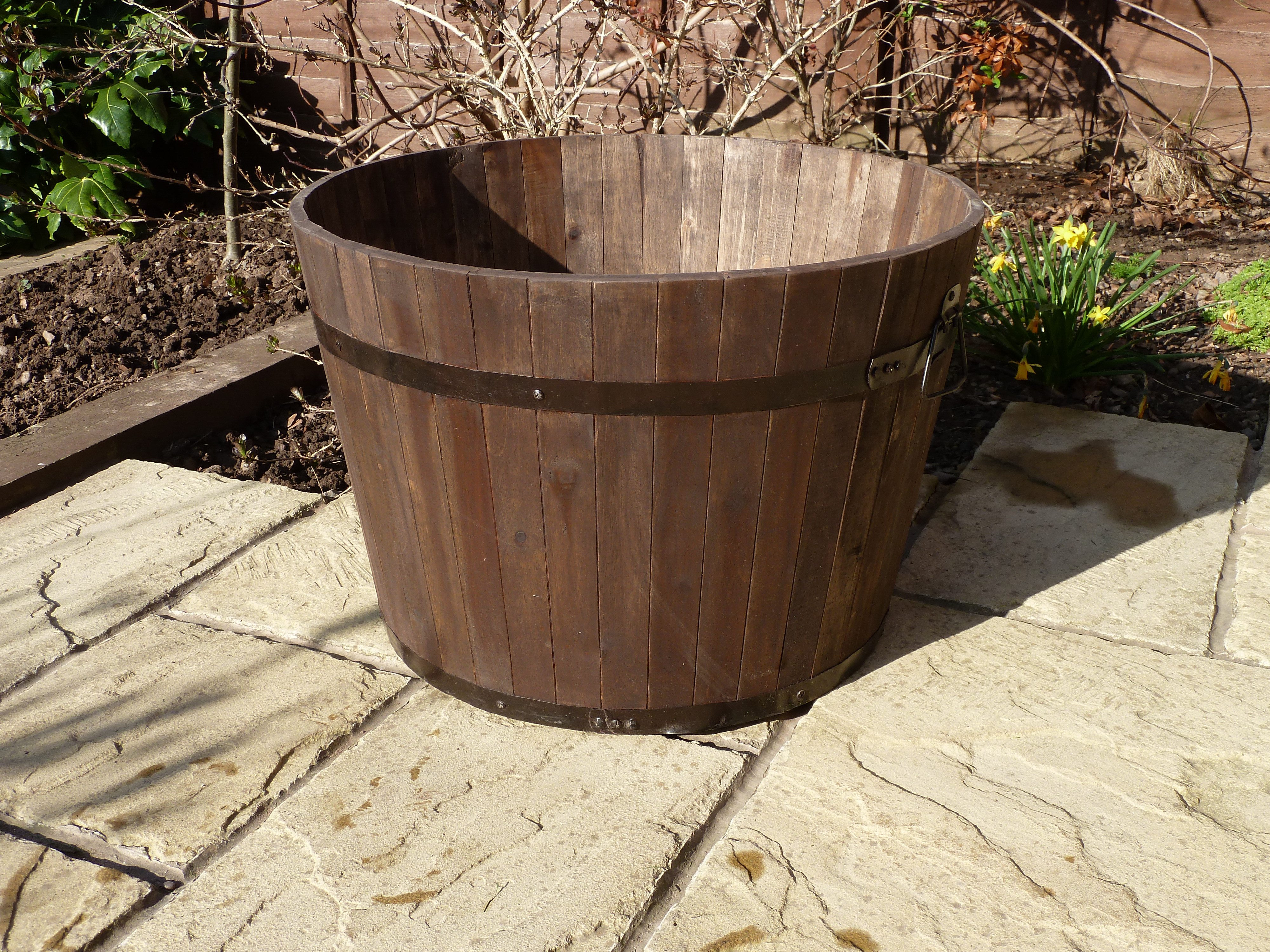 Best ideas about Extra Large Outdoor Planters For Sale
. Save or Pin Premium Wine Barrel Planter Extra Simply Wood Now.