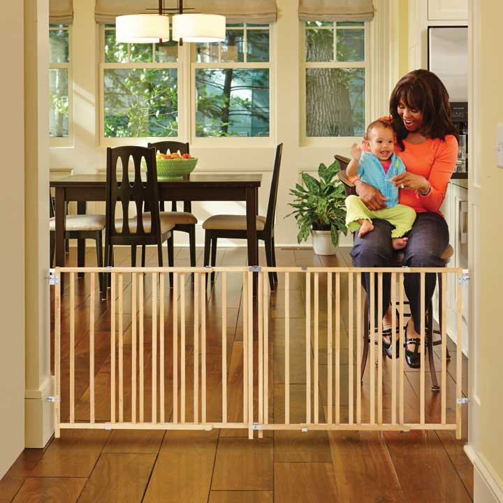 Best ideas about Extra Wide Baby Gate
. Save or Pin Extra Wide Gate in Ivory Baby Gates Now.