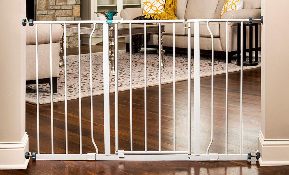 Best ideas about Extra Wide Baby Gate Pressure Mounted
. Save or Pin Safety Gate Baby Toddler Safe Pet Dog Cat Fence Extra Now.