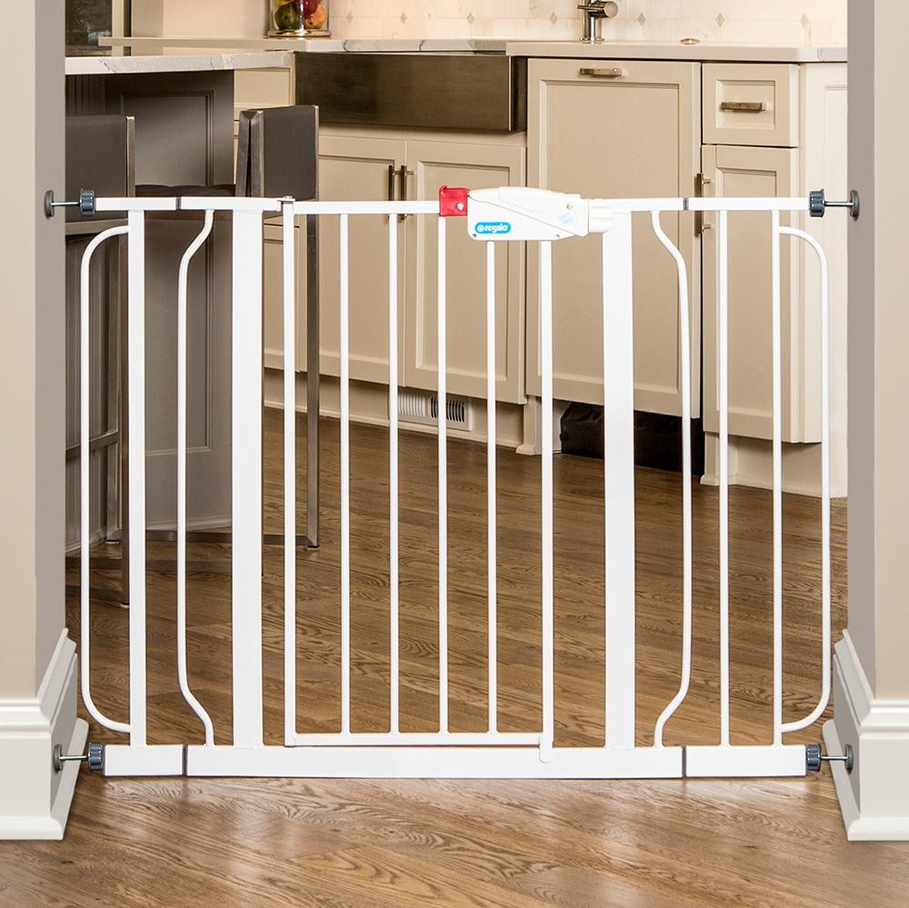 Best ideas about Extra Wide Baby Gate Pressure Mounted
. Save or Pin Regalo Easy Step Extra Wide Walk Thru Gate Pressure Mount Now.
