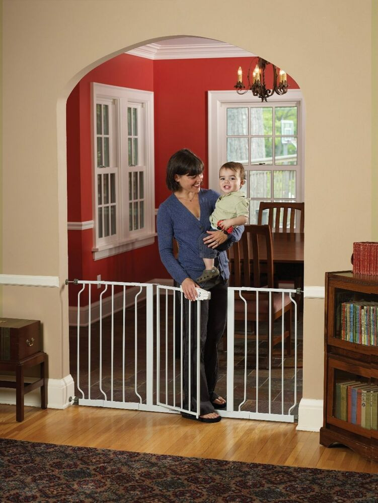 Best ideas about Extra Wide Baby Gate Pressure Mounted
. Save or Pin Baby Gate Extra Wide Opening Swing Door Walk Thru Safety Now.