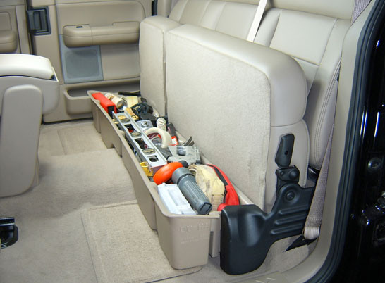 Best ideas about F150 Under Seat Storage DIY
. Save or Pin 2005 Ford F150 Super Crew Cab Truck Underseat Storage From Now.