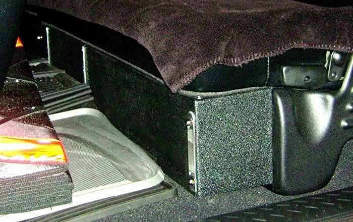 Best ideas about F150 Under Seat Storage DIY
. Save or Pin Rear under seat storage bin Page 2 F150online Forums Now.