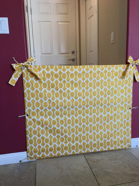 Best ideas about Fabric Baby Gate
. Save or Pin Fabrics Baby Gate with rod pockets by AustinandPiper on Etsy Now.