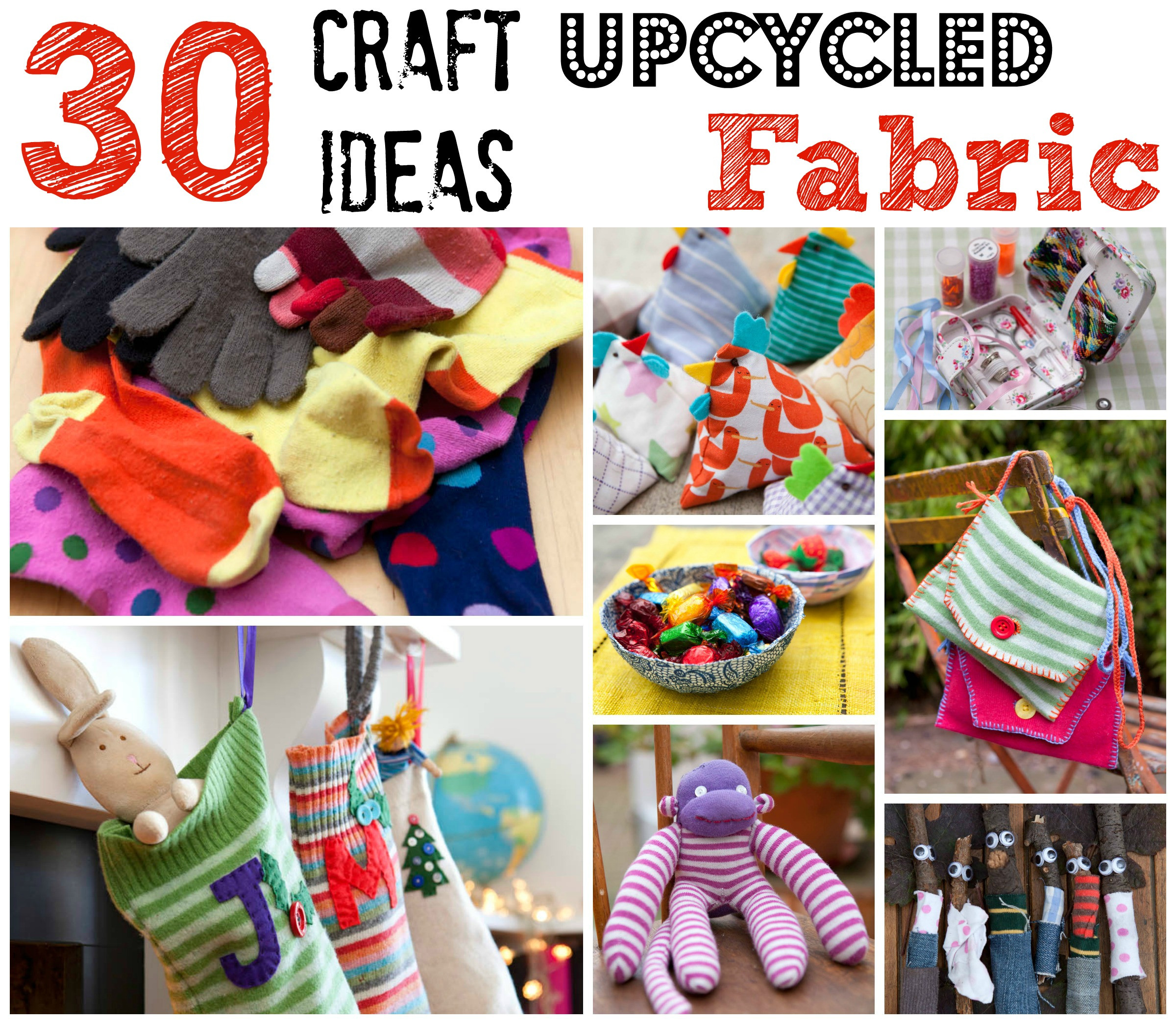 Best ideas about Fabric Crafts For Kids
. Save or Pin Upcycled Fabric Craft Ideas Red Ted Art s Blog Now.