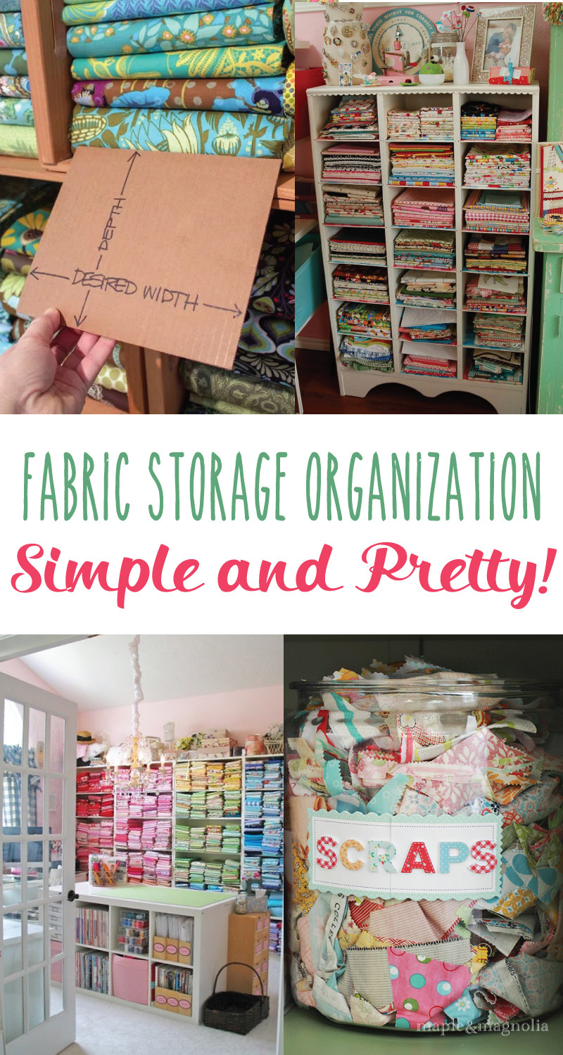 Best ideas about Fabric Storage Ideas
. Save or Pin Fabric Storage Organization Ideas Now.