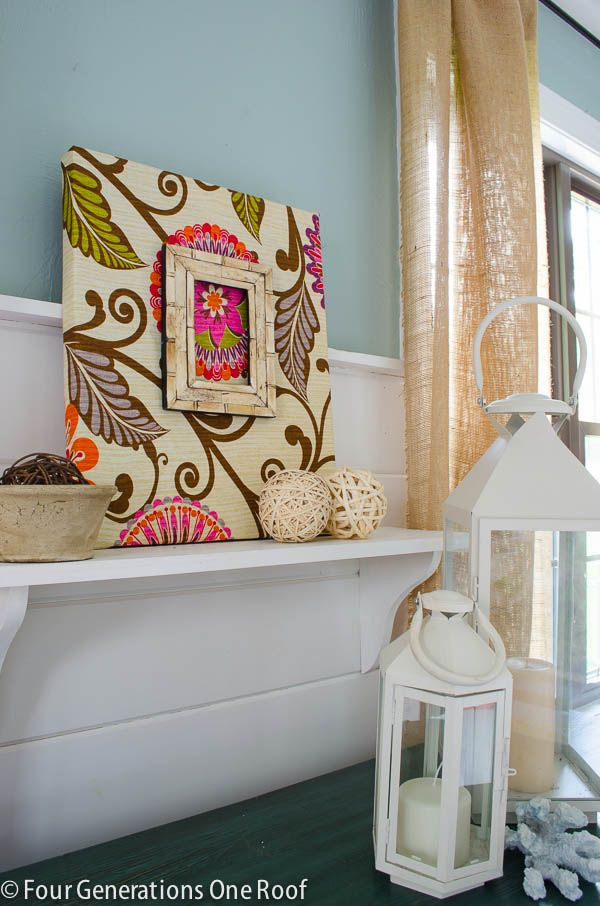 Best ideas about Fabric Wall Hanging DIY
. Save or Pin Best 20 Fabric Covered Canvas ideas on Pinterest Now.
